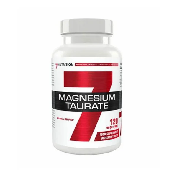 7Nutrition Magnesium Taurate, 120 Vcaps.
