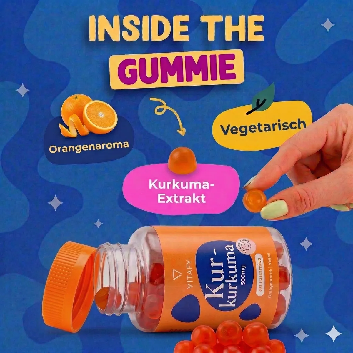 Kurkuma (60 Gummies) – Bild 4