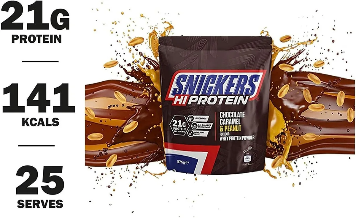 Snickers Protein Powder (455g) – Bild 3
