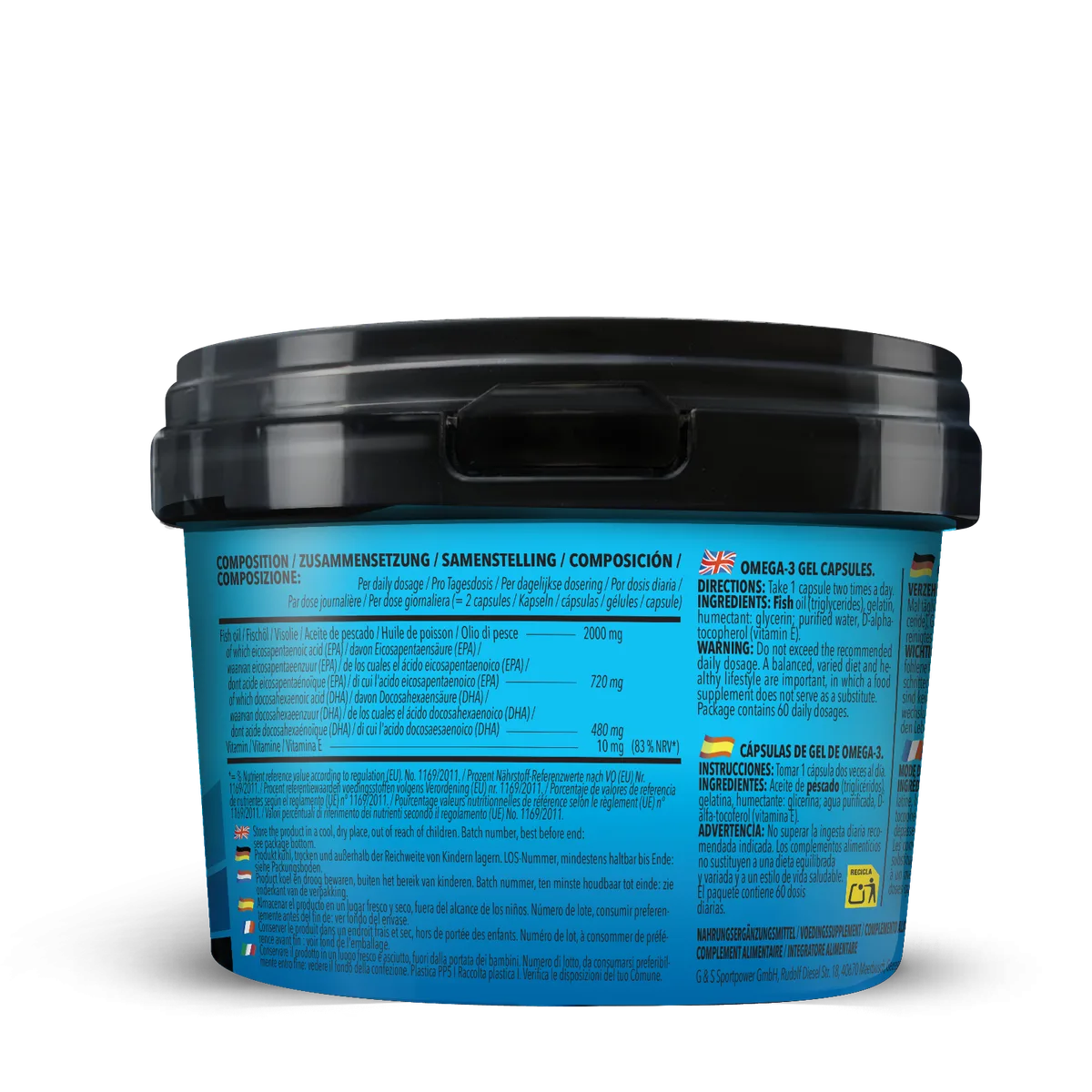 Omega-3 Strong (120 Kapseln) – Bild 3