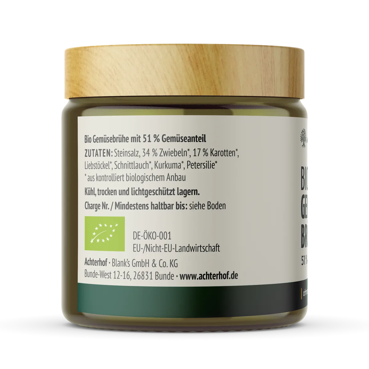 Bio Gemüsebrühe mit 51% Gemüseanteil (225g) – Bild 6