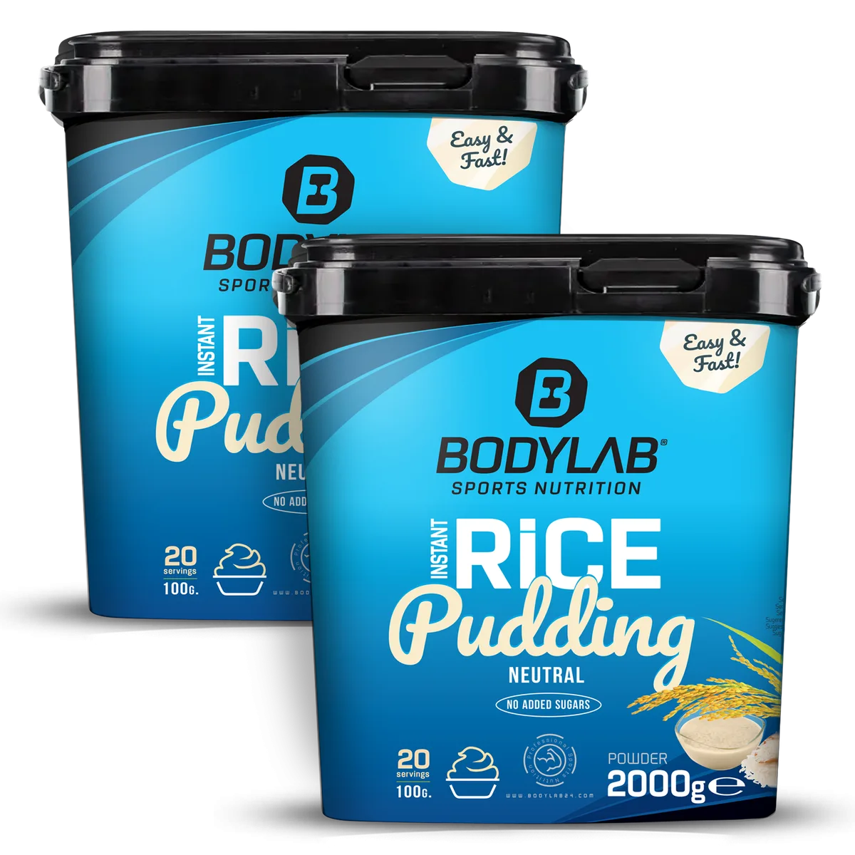 2 x Instant Rice Pudding (je 2000g)