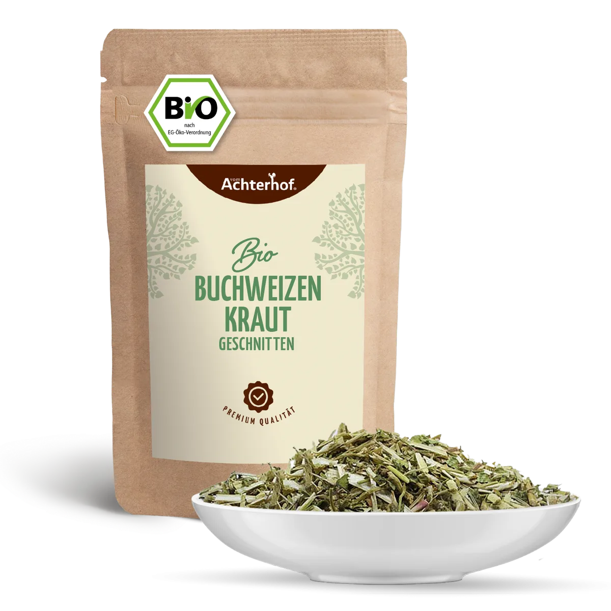 Buchweizenkraut geschnitten Bio (500g) – Bild 2