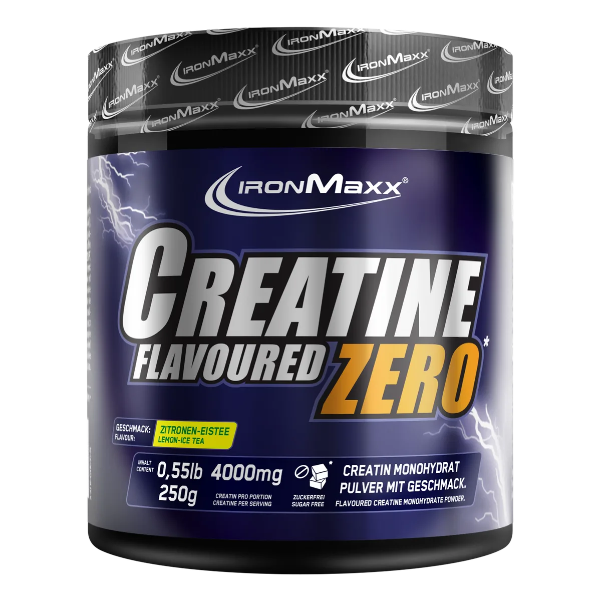 Creatine Flavoured Zero (250g) - Lemon Ice Tea