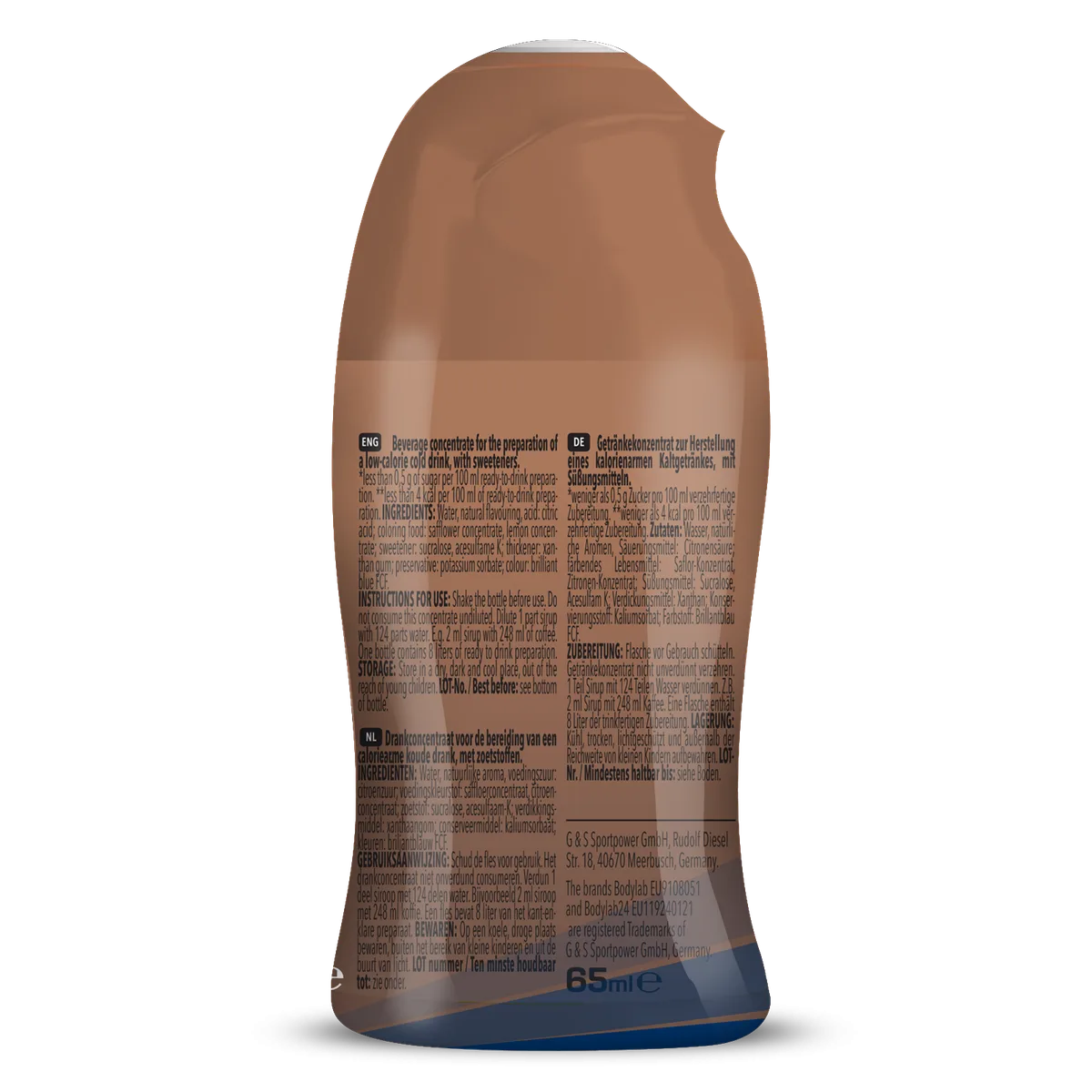 Zero Barista Sirup Bomb (65ml) Barista Caramel Cookie – Bild 4