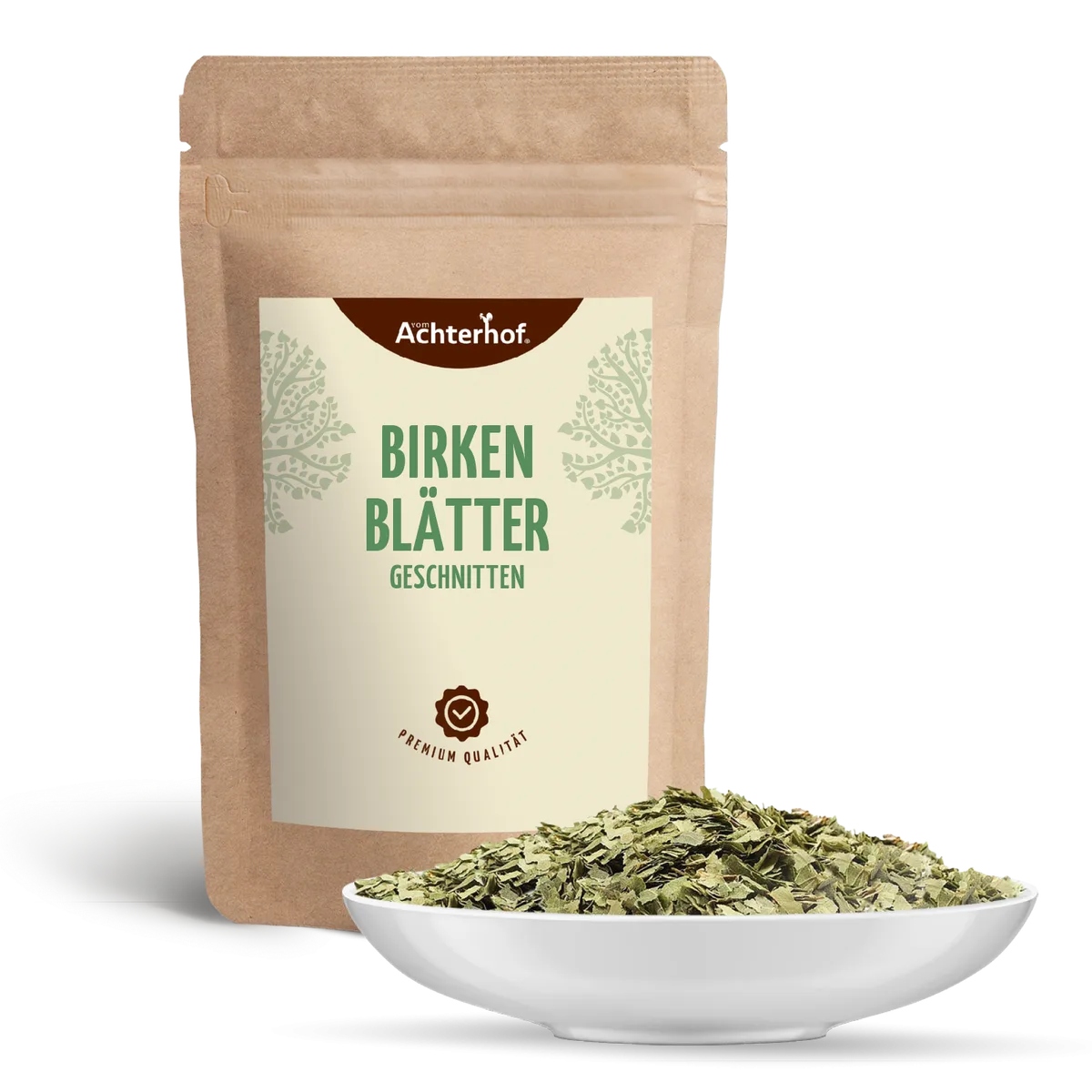 Birkenblätter geschnitten (100g) – Bild 2