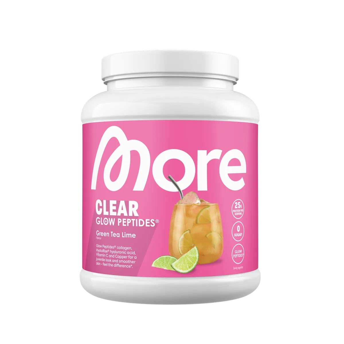 More Clear Glow Peptides Cherry White Tea / 600g – Bild 4