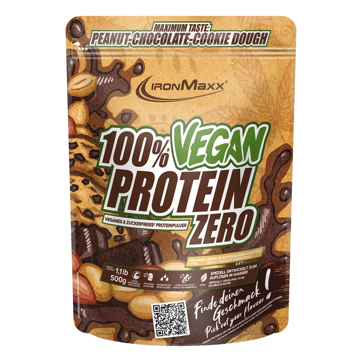 Vegan Protein peanut chocolate cookie dough