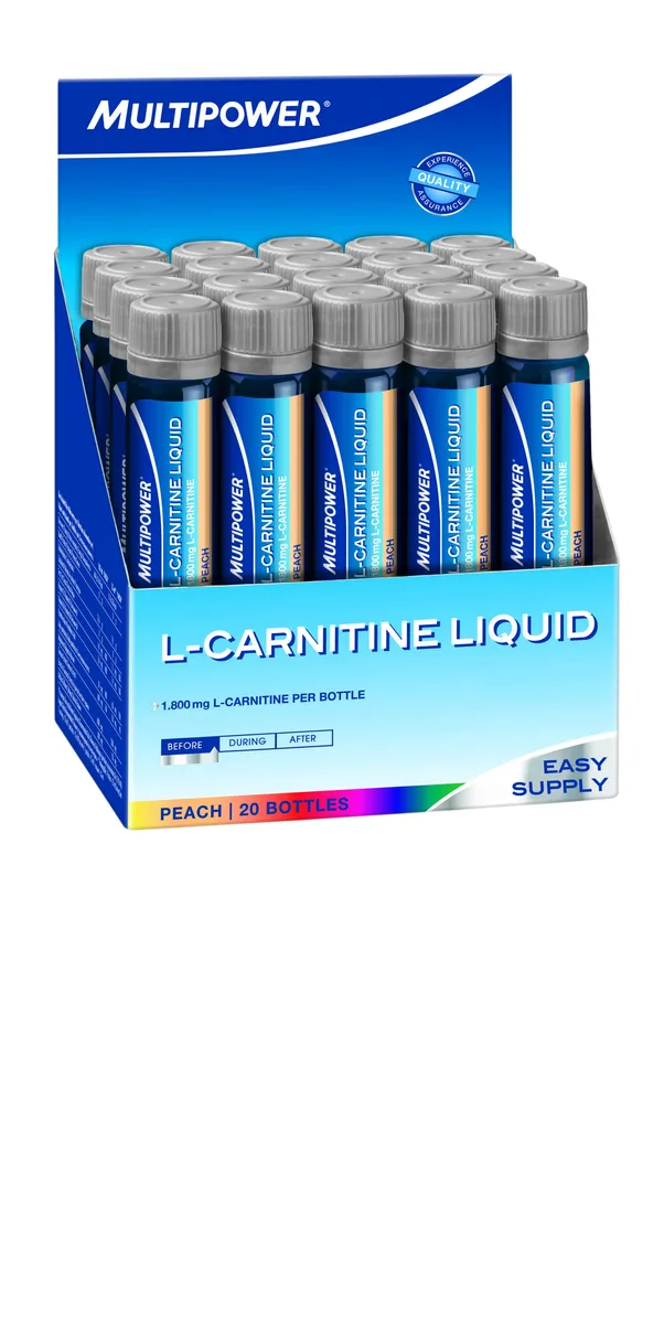 L-Carnitine Liquid (20x25ml) Peach