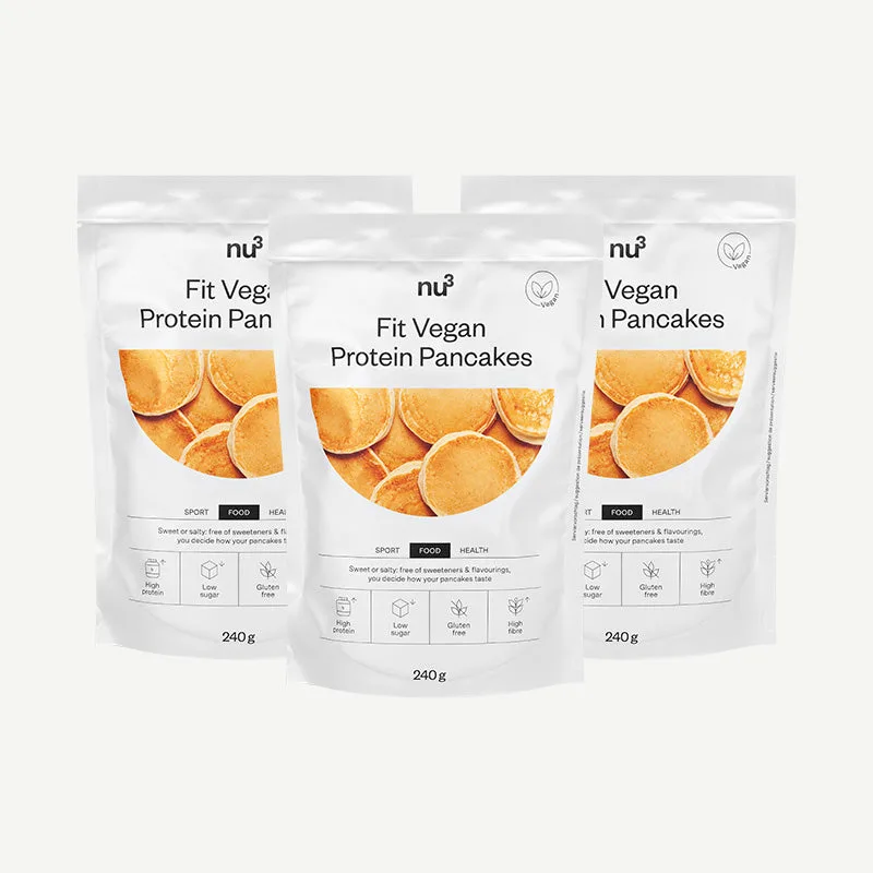 nu3 Fit Pancakes, Fertigmischung Unsweetened / 240 g – Bild 4