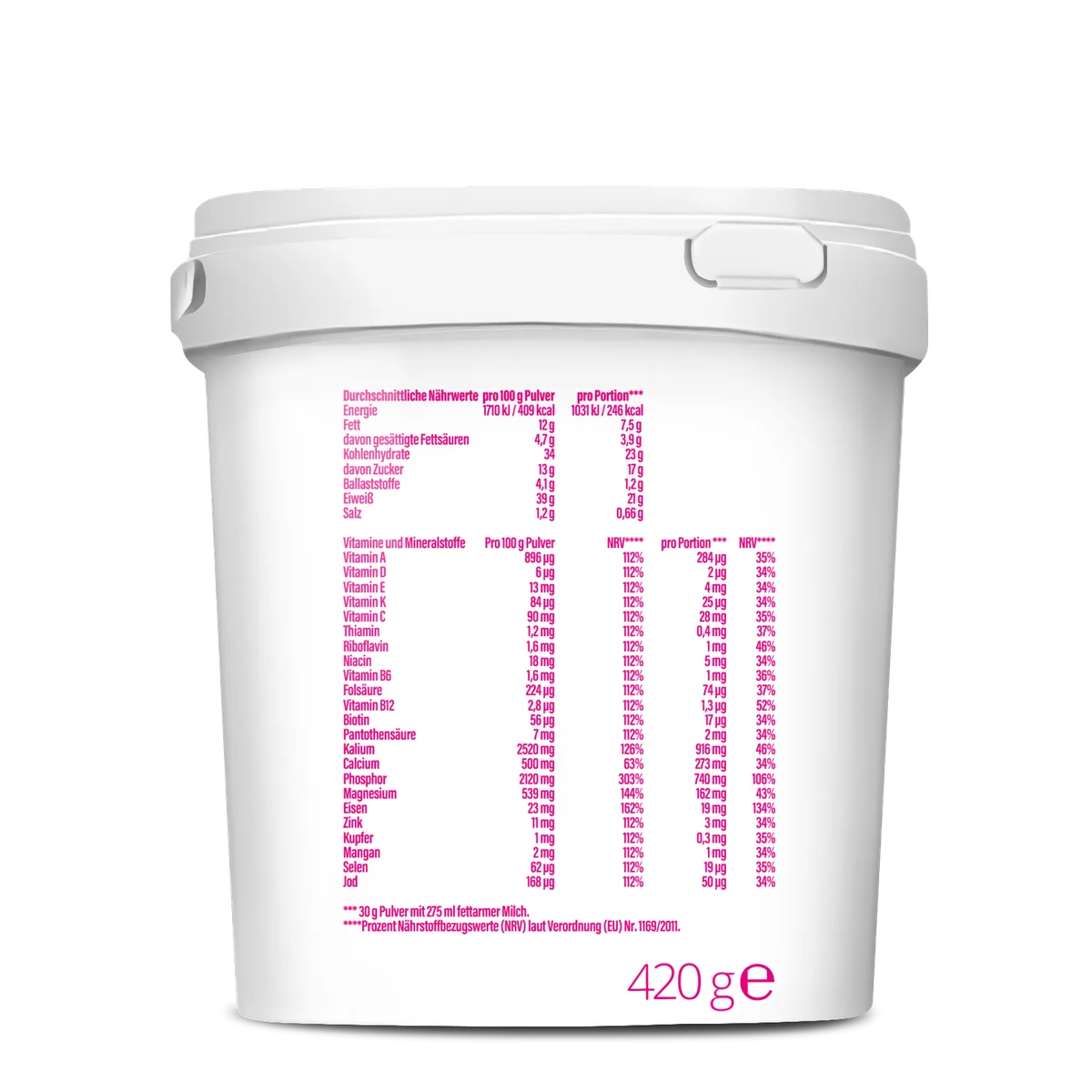 Slim Shake Mahlzeitersatz-Shake (420g) Chocolate – Bild 7