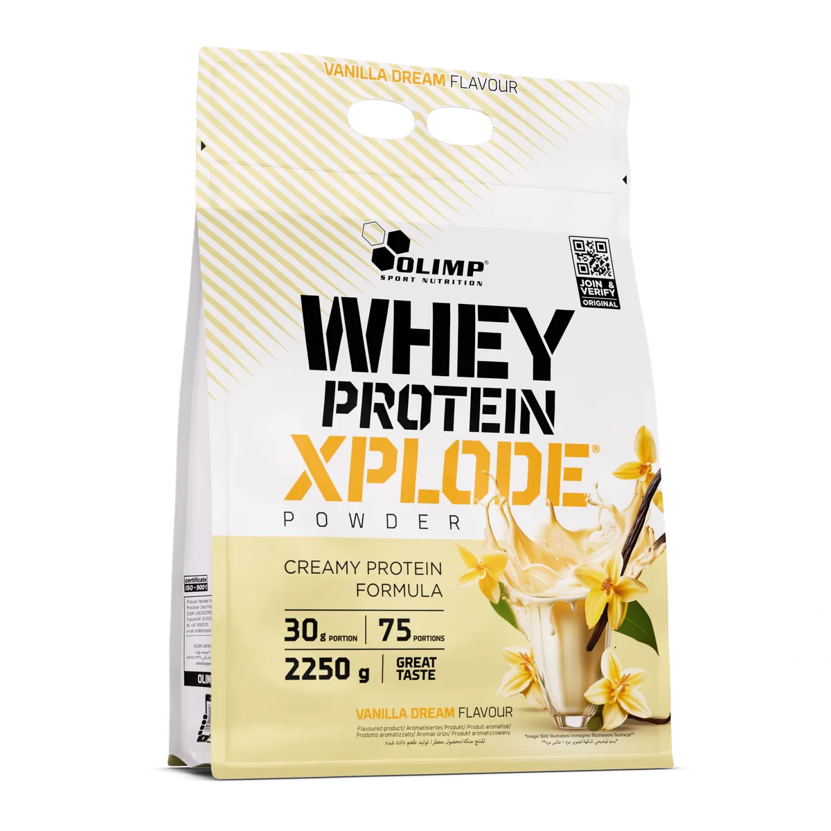 Whey Protein Xplode (2250g) Vanille