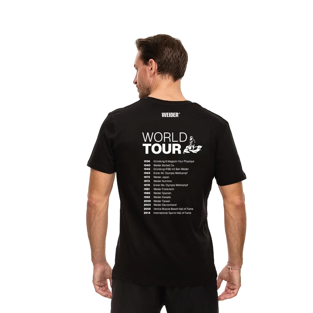 T-Shirt #ImmerWeider Black Unisex 3XL – Bild 2