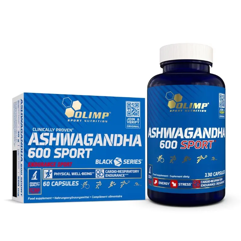 Olimp Ashwagandha 600 Sport 130 Kapseln