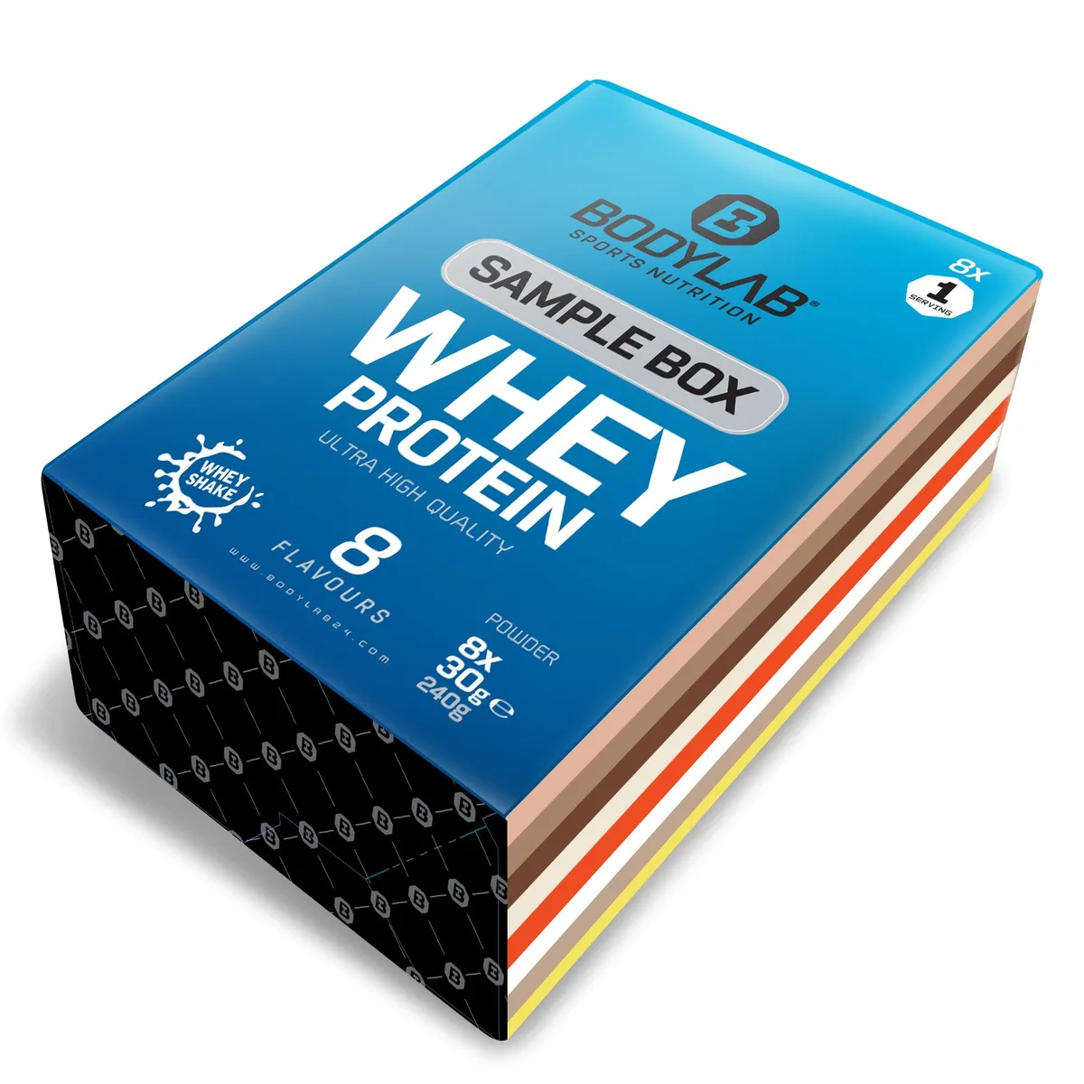 Whey Protein Probierbox 2 (8 Proben je 30g) – Bild 2