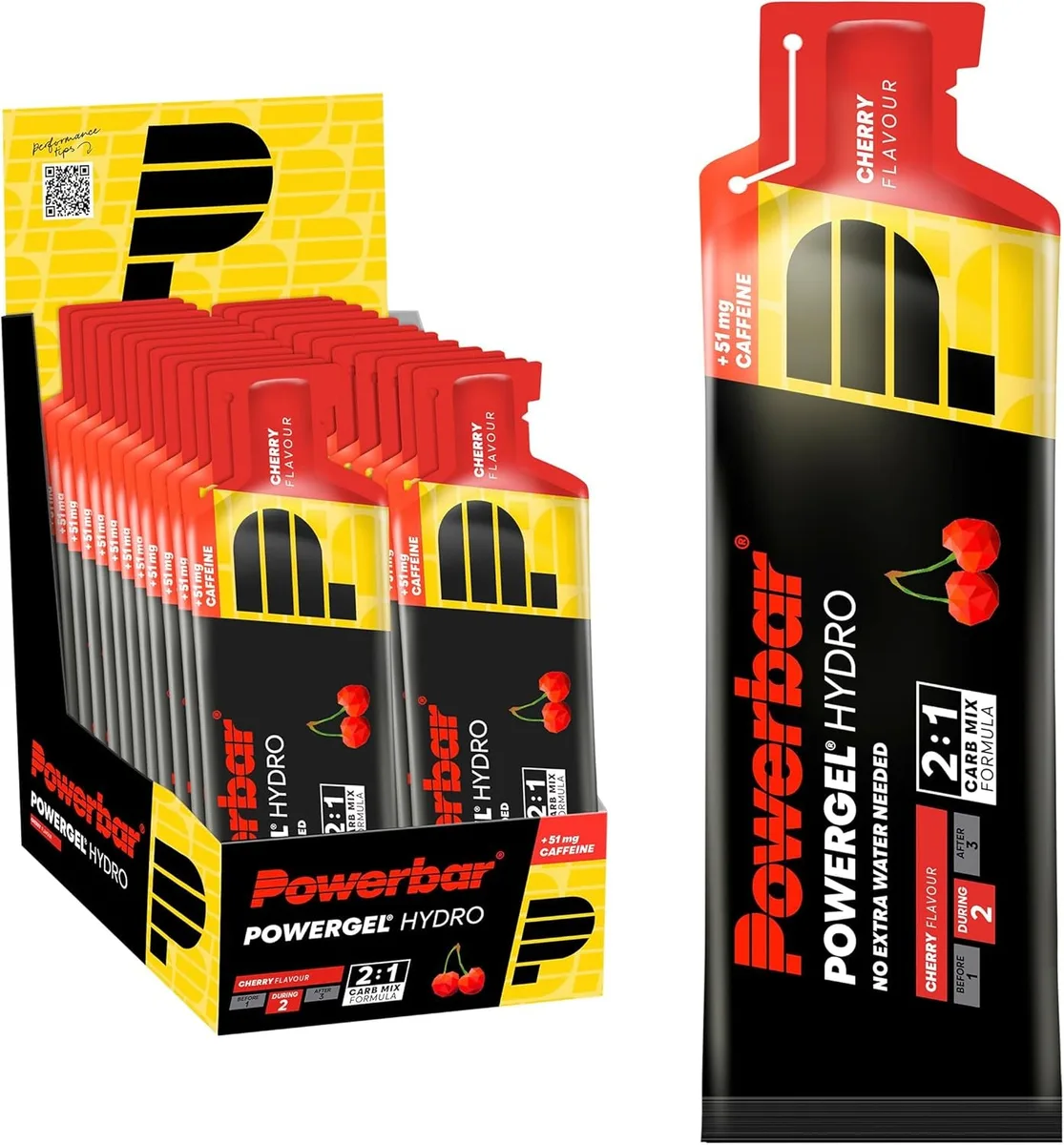 PowerGel Hydro (24x67g) Cola mit Koffein – Bild 4