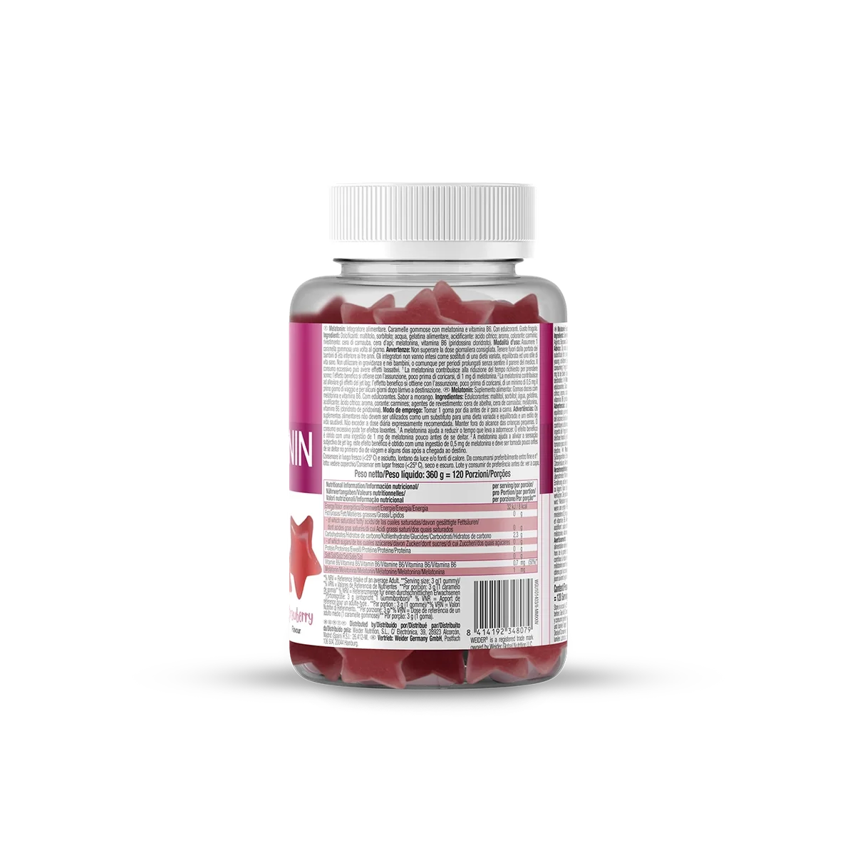 Melatonin Gummies Blueberry / 60 Gummies – Bild 7