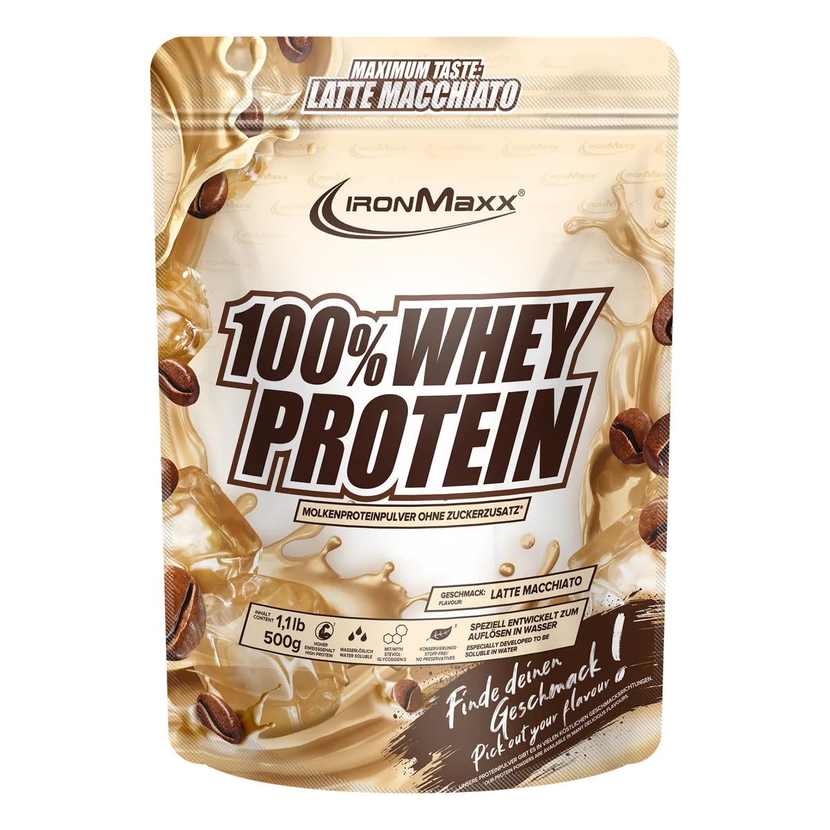 100% Whey Protein (500g) - Latte Macchiato