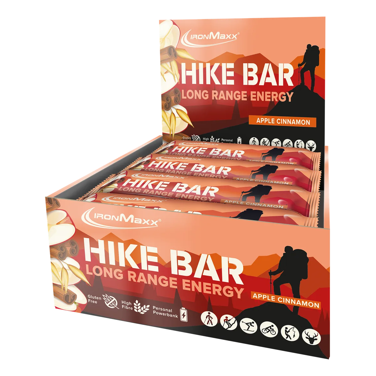 Hike Bar (12x60g) - Apple Cinnamon