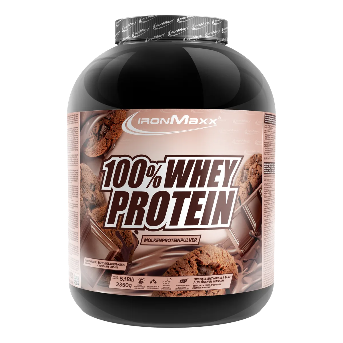 100% Whey Protein (2350g) - Chocolate and Cookies