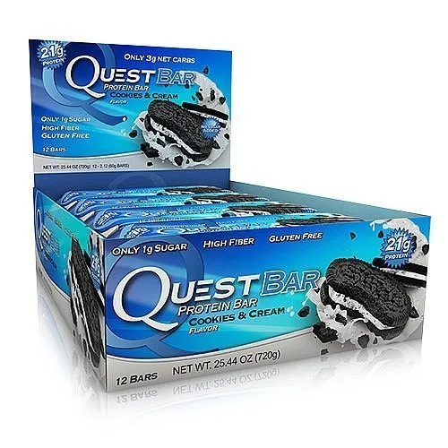 Quest Bar (12x60g) Double Chocolate Chunk – Bild 3
