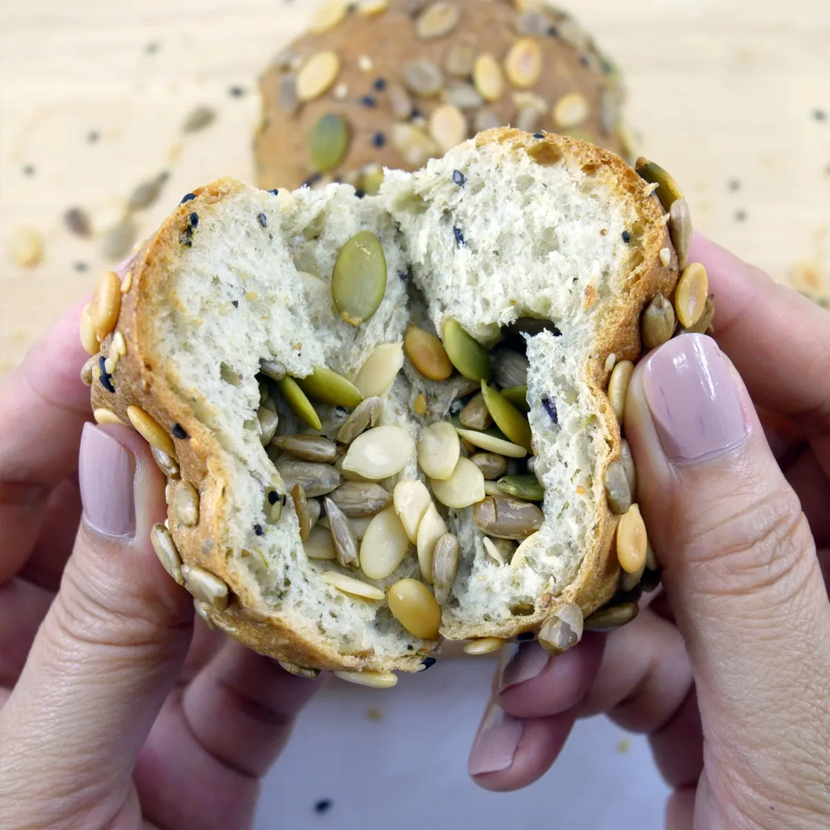 Premium steirische Kürbiskerne geschält (1000g) – Bild 3