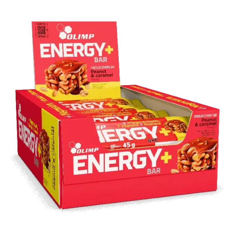 Olimp Energy+ Bar - 45g 45g Bar / Peanut & Caramel – Bild 5
