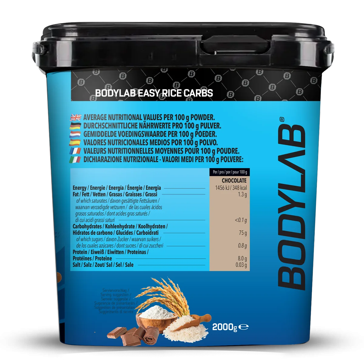 Easy Rice Carbs (2000g) Vanille – Bild 4
