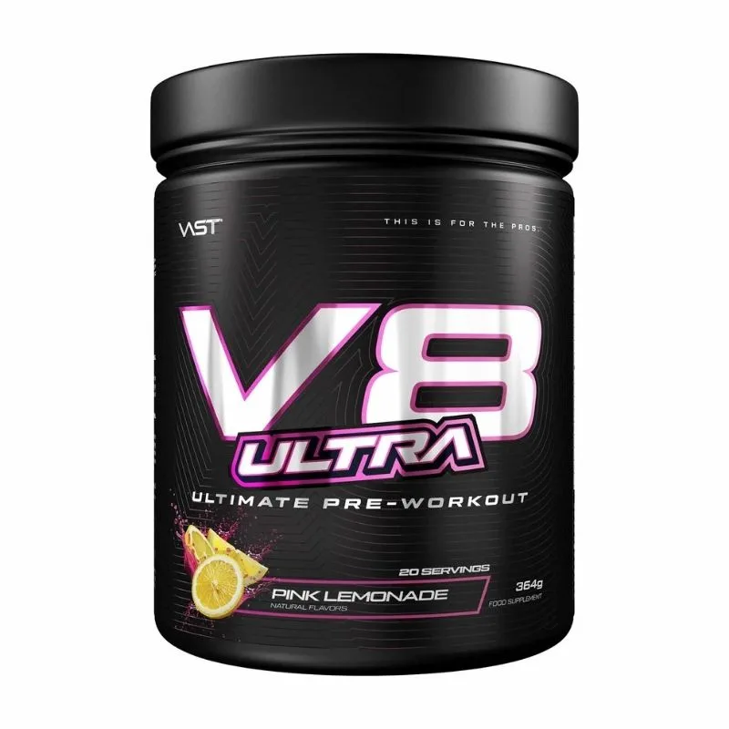 VAST Sports V8 Ultra Ultimate Preworkout Blue Razzberry – Bild 7