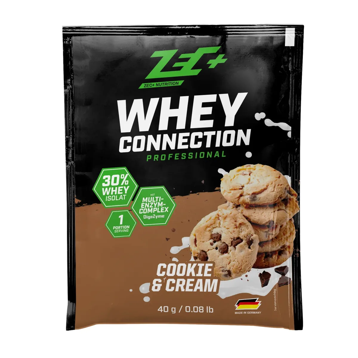 ZEC+ WHEY CONNECTION Samples, 40g Sahnekeks – Bild 8