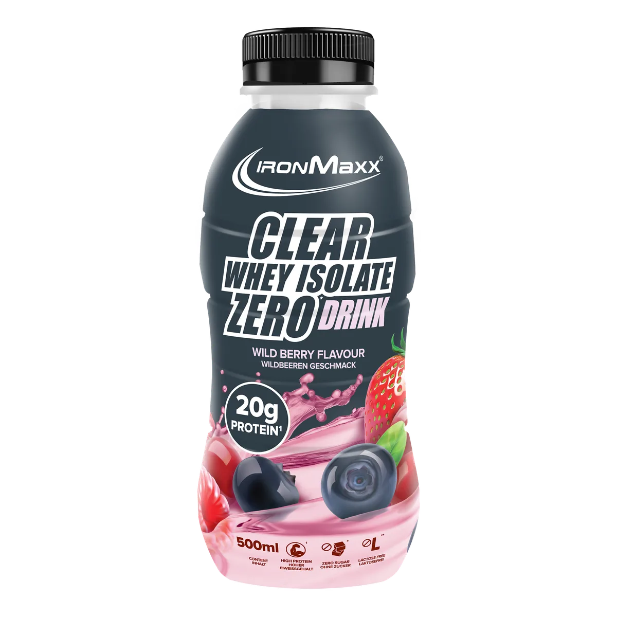 Clear Whey Isolate RTD (500ml) - Wild Berries