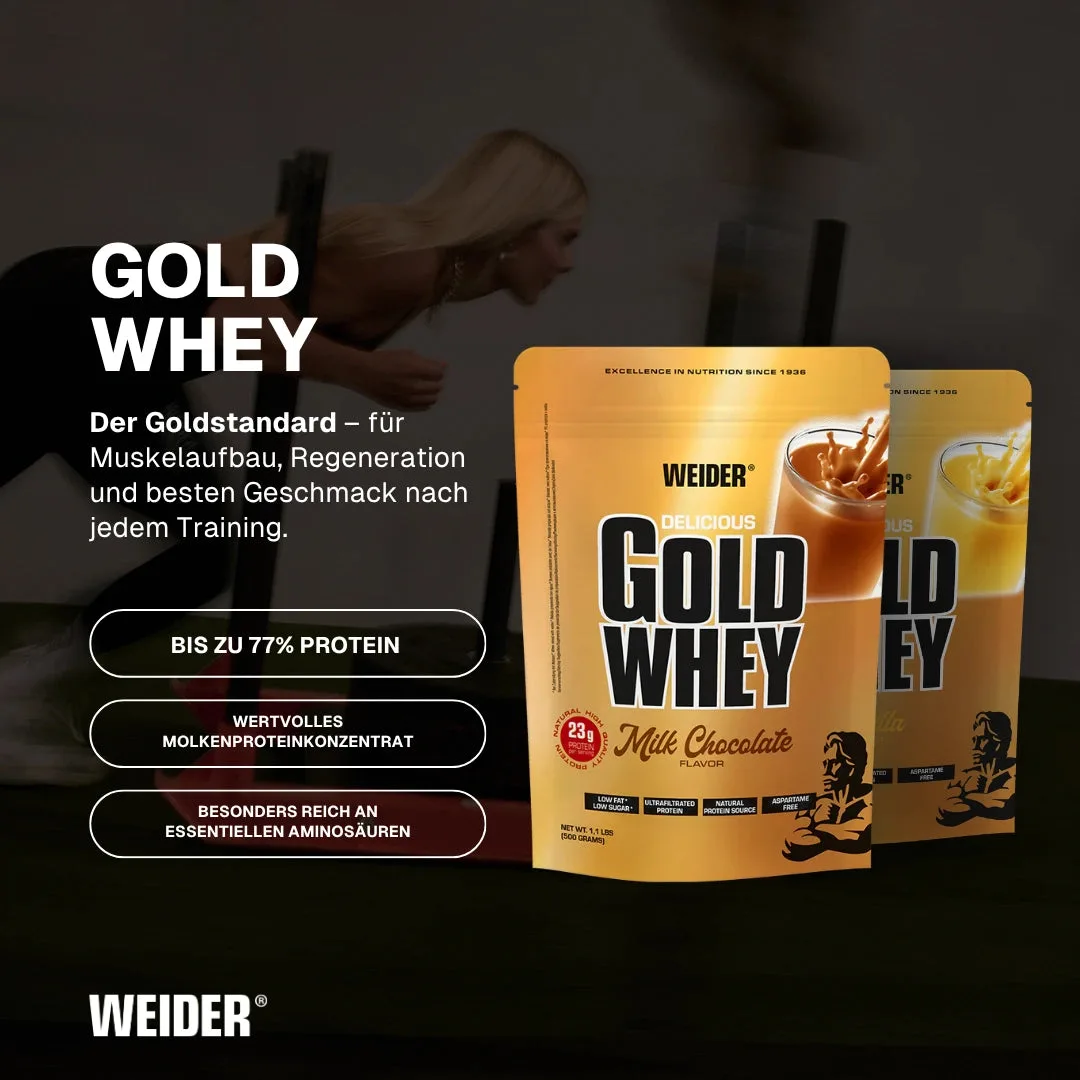 Gold Whey Vanilla / 500g – Bild 2