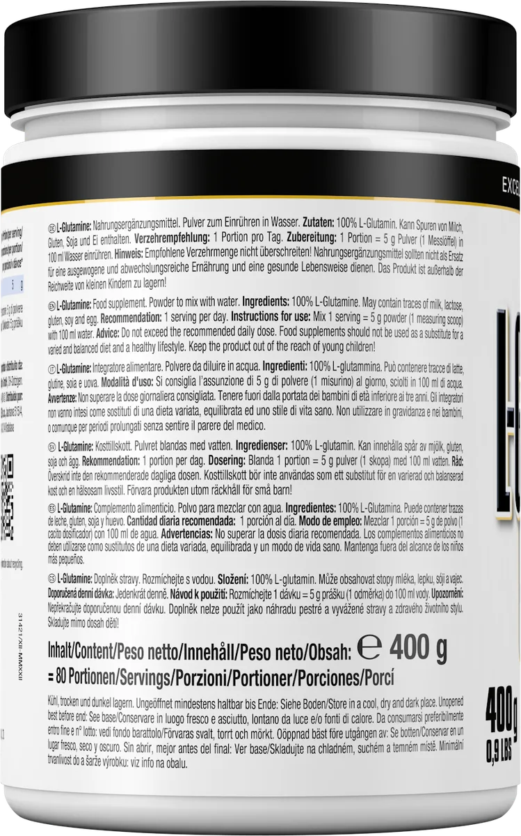 L-Glutamine (400g) – Bild 3