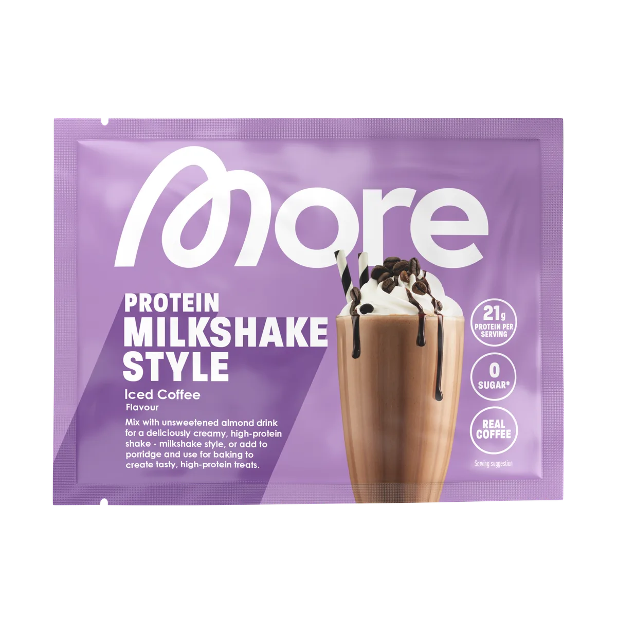 More Protein Milkshake Style Strawberry / 600g – Bild 5