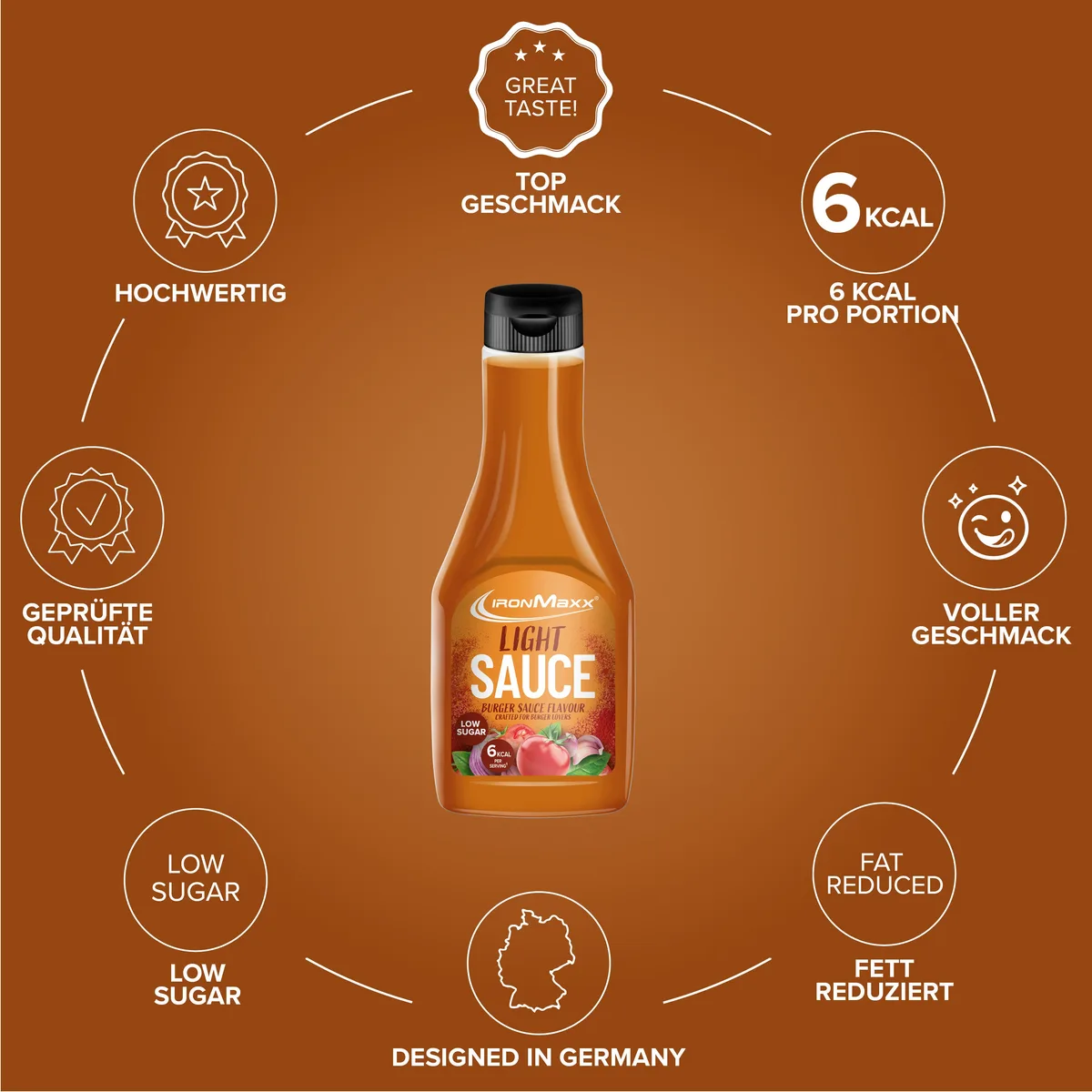 Light Sauce (285ml) - Burger Sauce – Bild 5