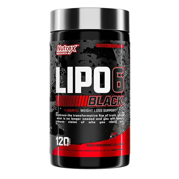 Nutrex Research Lipo 6 Black 120 Kapseln