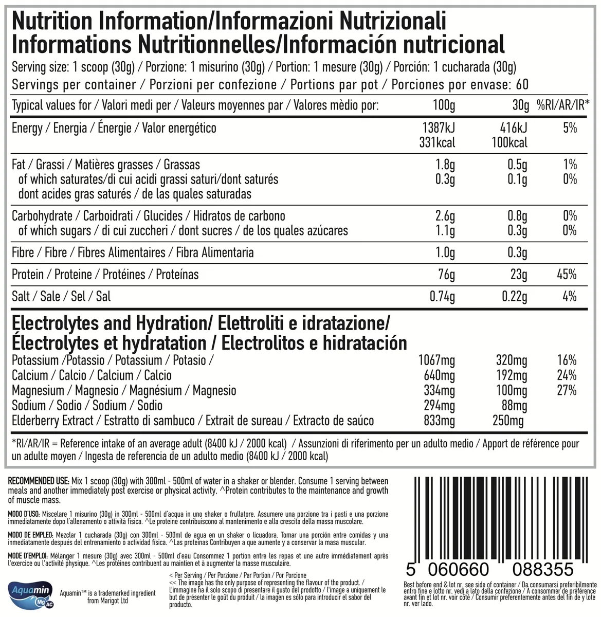 Per4m Whey Hydrate (1800g) Strawberry Watermelon - Eiweiße - Klares Protein – Bild 4