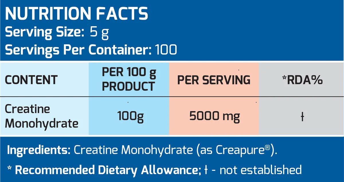 MLO Nutrition Hard Body Creatine Monohydrate Creapure® 500g – Bild 2
