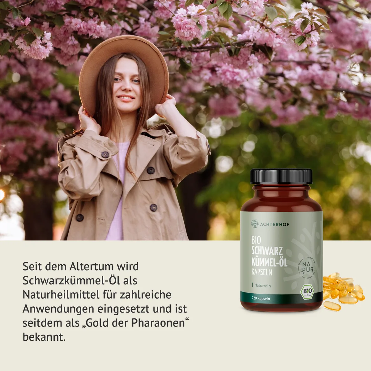 Bio Schwarzkümmel-Öl Kapseln (220 Kapseln) – Bild 5