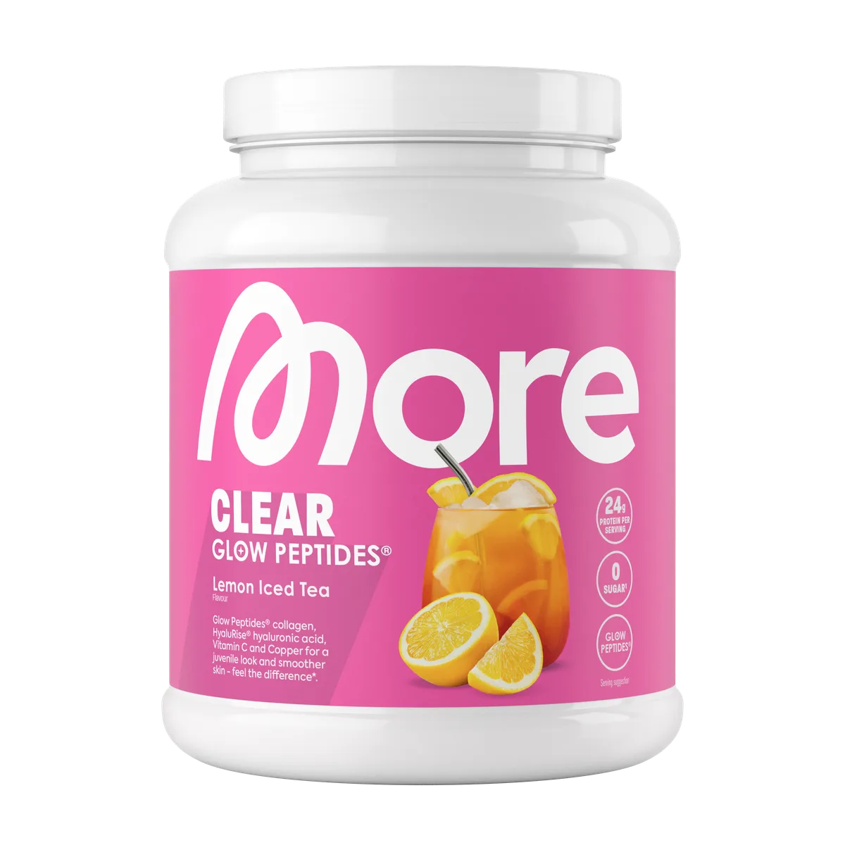 More Clear Glow Peptides Cherry White Tea / 600g – Bild 2