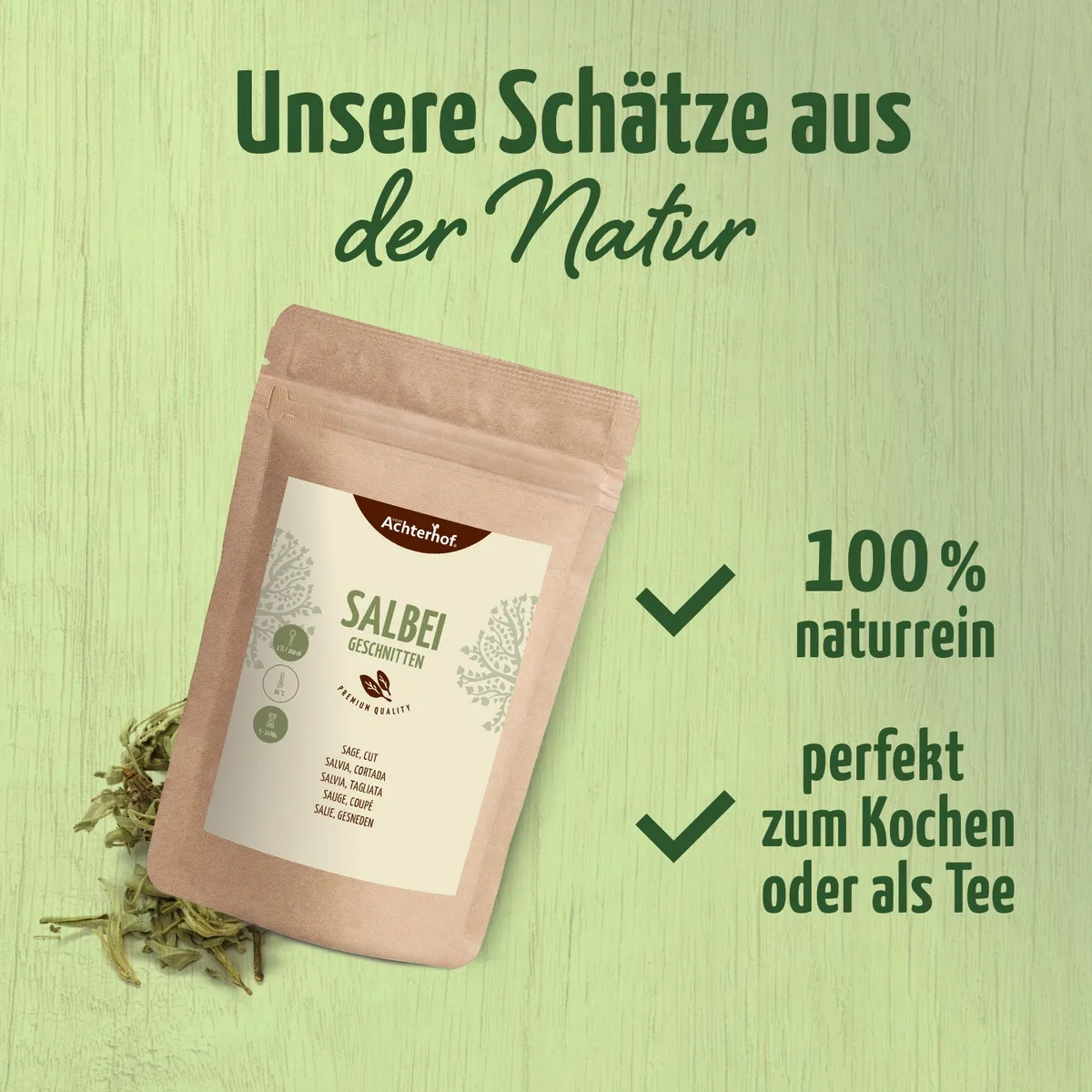 Salbei geschnitten (100g) – Bild 6