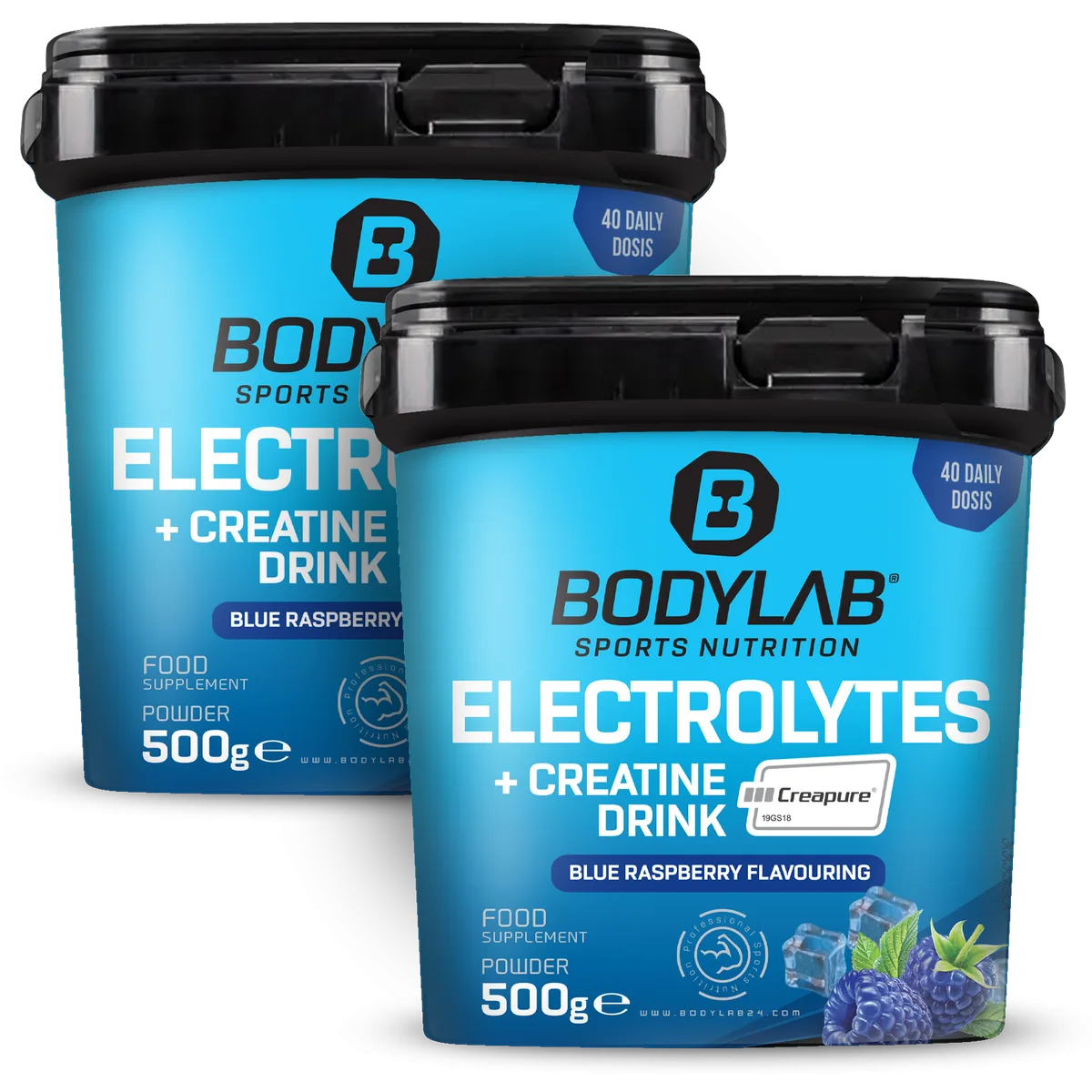 2 x Electrolytes + Creatine Drink (je 500g)