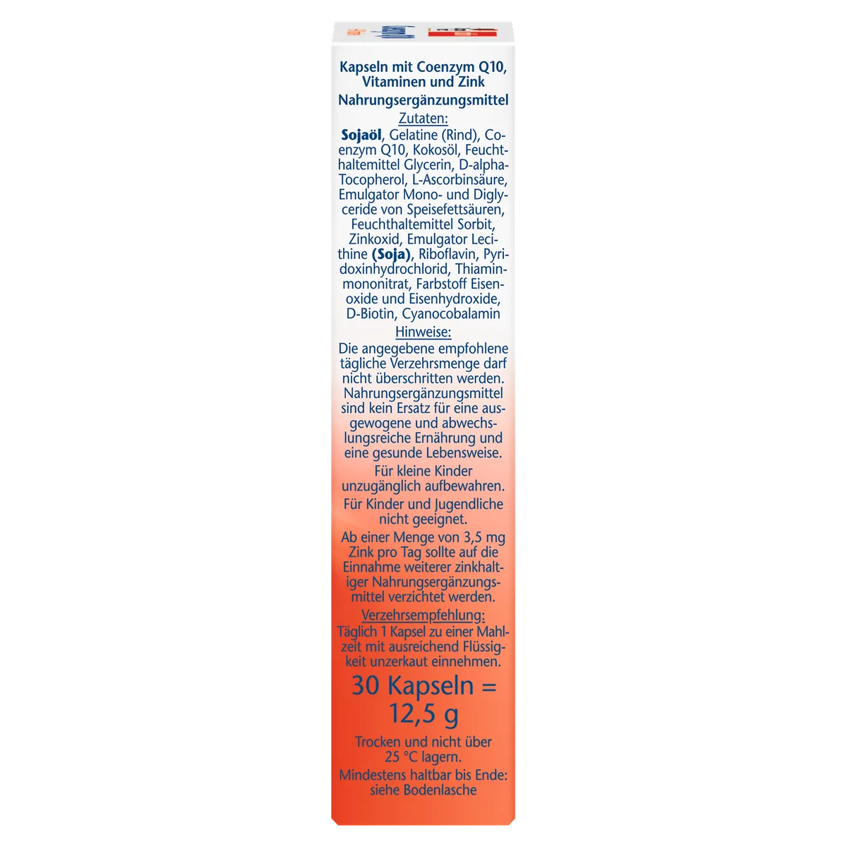 Coenzym Q10 + B-Vitamine (30 Kapseln) – Bild 3