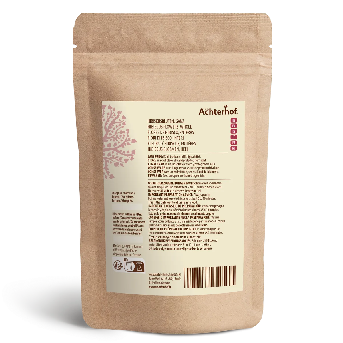 Hibiskusblüten ganz (100g) – Bild 2