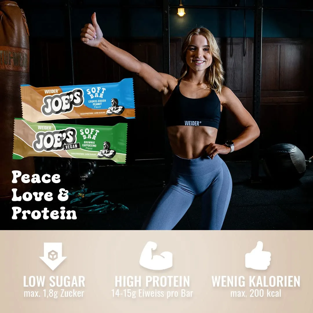 Joe's Soft Bar (12x50g) Cookie-Dough Peanut – Bild 4
