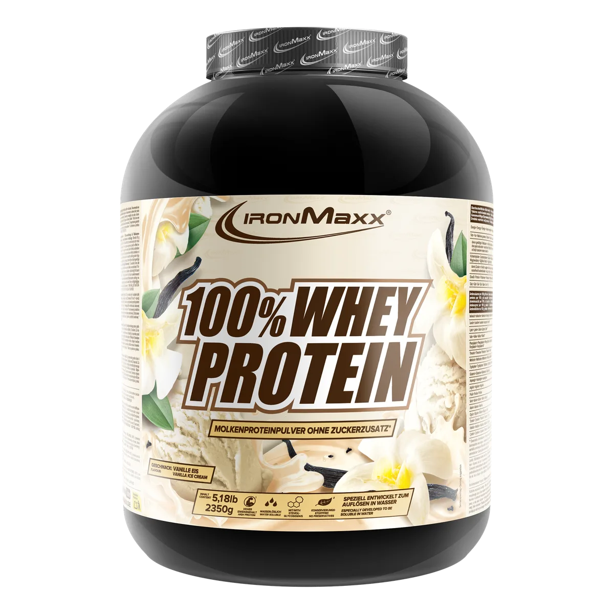 100% Whey Protein (2350g) - Vanilla Ice Cream