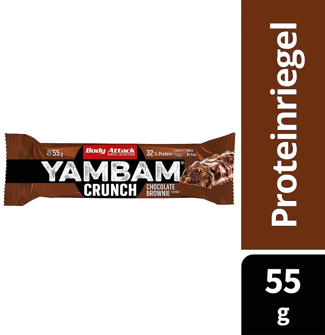YamBam Crunch (15x55g) White Chocolate Raspberry Vanilla – Bild 2