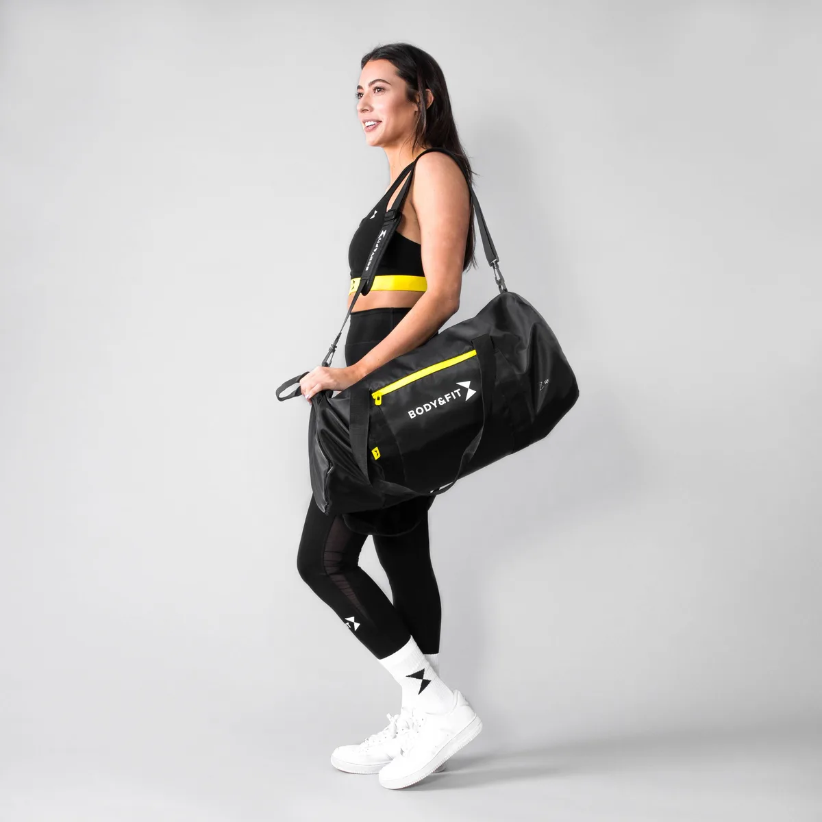 Duffle Bag Deluxe Zwart – Bild 3