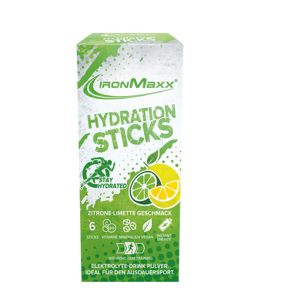 Hydration Sticks (6x12,9g) - Zitrone Limette – Bild 2