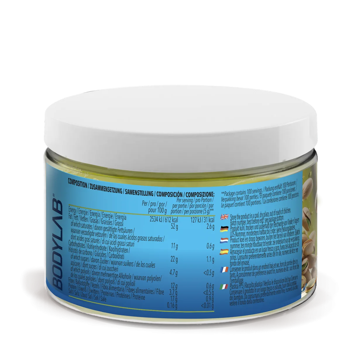 Pistachio White Chocolate Spread (500g) – Bild 3
